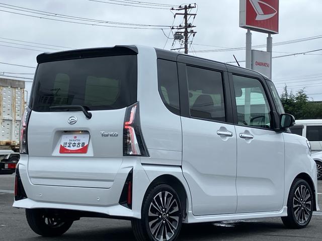 タントカスタムRSリミテッドターボ バックカメラ 全車速追従クルコン LEDヘッドライト フォグランプ オートライト ADB 両側電動スライド シートヒーター 革巻ステアリング コ−ナ−センサー 電動駐車ブレーキ アルミホイール(千葉県)の中古車