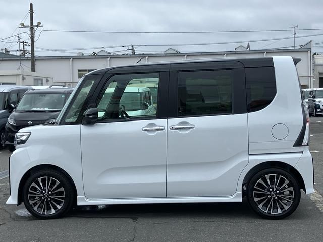 タントカスタムRSリミテッドターボ バックカメラ 全車速追従クルコン LEDヘッドライト フォグランプ オートライト ADB 両側電動スライド シートヒーター 革巻ステアリング コ−ナ−センサー 電動駐車ブレーキ アルミホイール(千葉県)の中古車