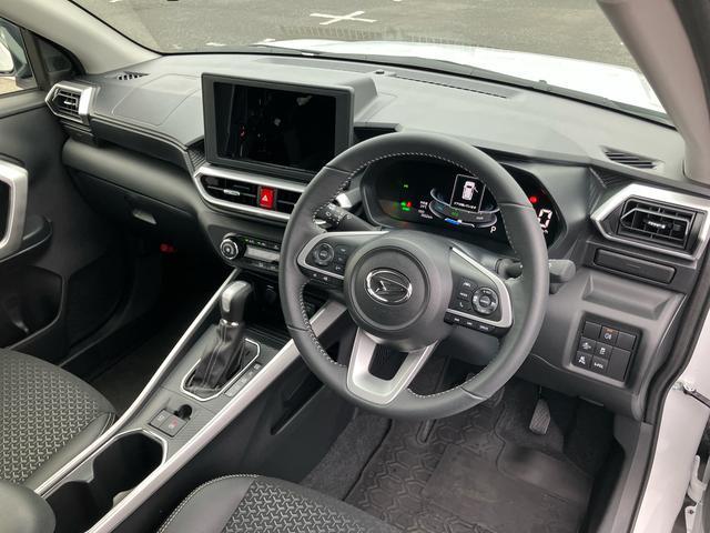 ロッキープレミアムＧ　ＨＥＶＨＥＶ　バックカメラ　全車速追従クルコン　ＬＥＤヘッドランプ　オートライト　ＡＤＢ　リヤフォグランプ　スマアシ　コーナーセンサー　シートヒーター　革巻ステアリング　電動駐車ブレーキ　キーフリー　アルミ（千葉県）の中古車