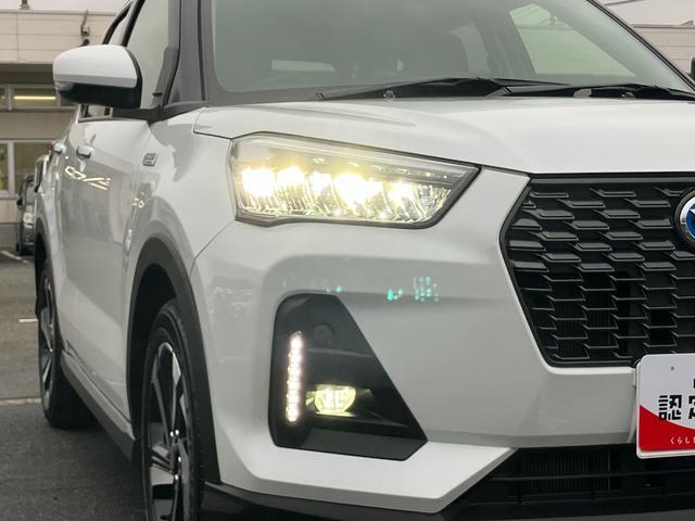 ロッキープレミアムＧ　ＨＥＶＨＥＶ　バックカメラ　全車速追従クルコン　ＬＥＤヘッドランプ　オートライト　ＡＤＢ　リヤフォグランプ　スマアシ　コーナーセンサー　シートヒーター　革巻ステアリング　電動駐車ブレーキ　キーフリー　アルミ（千葉県）の中古車