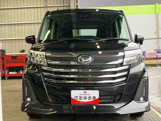 トールカスタムＧ９型ＤＰＡ／ＴＶ／ＢＴ／ＵＳＢ　バックカメラ　全車速追従クルコン　ＬＥＤヘッドライト　オートライト　ＡＨＢ　スマアシ　前後コーナーセンサー　電動駐車ブレーキ　キーフリー　革巻ハンドル　アルミホイール（千葉県）の中古車