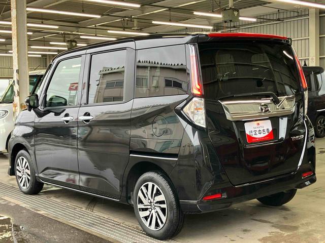 トールカスタムＧ９型ＤＰＡ／ＴＶ／ＢＴ／ＵＳＢ　バックカメラ　全車速追従クルコン　ＬＥＤヘッドライト　オートライト　ＡＨＢ　スマアシ　前後コーナーセンサー　電動駐車ブレーキ　キーフリー　革巻ハンドル　アルミホイール（千葉県）の中古車