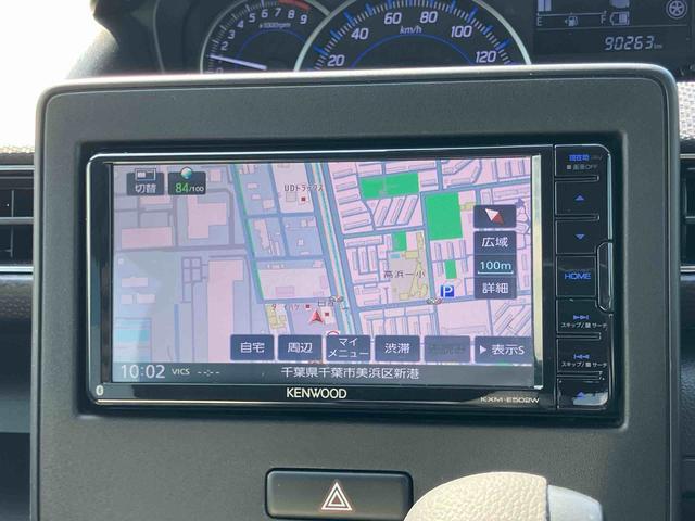 ワゴンRハイブリッドFZ セーフティパッケージ装着車ハイブリッド ナビ/TV/DVD/BT/USB ETC 運転席シートヒーター 衝突被害軽減装置 LEDヘッドライト オートライト アルミホイール スマートキー ボタンスタート 革巻きハンドル ステリモ(千葉県)の中古車