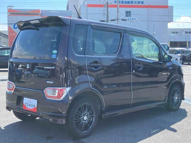 ワゴンRハイブリッドFZ セーフティパッケージ装着車ハイブリッド ナビ/TV/DVD/BT/USB ETC 運転席シートヒーター 衝突被害軽減装置 LEDヘッドライト オートライト アルミホイール スマートキー ボタンスタート 革巻きハンドル ステリモ(千葉県)の中古車