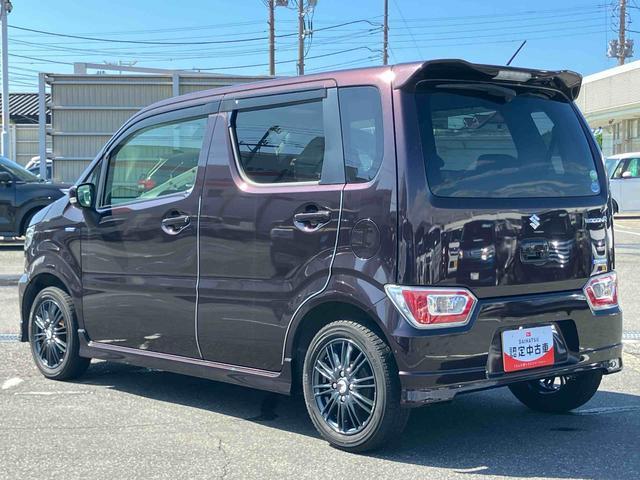 ワゴンRハイブリッドFZ セーフティパッケージ装着車ハイブリッド ナビ/TV/DVD/BT/USB ETC 運転席シートヒーター 衝突被害軽減装置 LEDヘッドライト オートライト アルミホイール スマートキー ボタンスタート 革巻きハンドル ステリモ(千葉県)の中古車