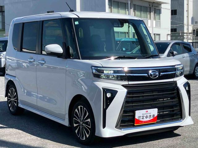 タントカスタムRSリミテッドターボ バックカメラ 全車速追従クルコン LEDヘッドライト フォグランプ オートライト ADB 両側電動スライド シートヒーター 革巻ステアリング コ−ナ−センサー 電動駐車ブレーキ アルミホイール(千葉県)の中古車