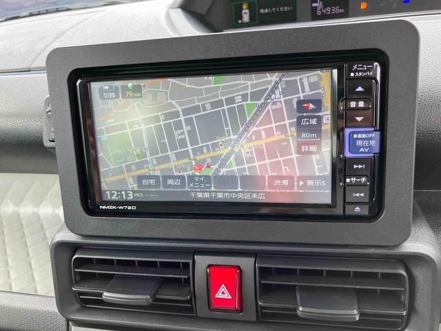タント 中古車 Ｘ純正メモリーナビ　ＣＤ　ＤＶＤ　ナビ連動ドライブレコーダー前後録画　ＥＴＣ車載器　助手席側電動スライドドア　衝突回避支援ブレーキ　誤発進抑制装置　アイドリングストップ　プッシュボタンスタート