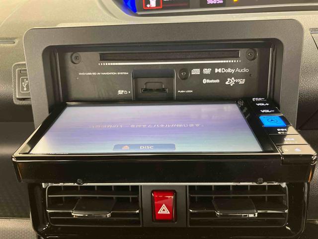 タントカスタムXスマアシ ダイハツ予防安全機能 バックカメラ連動フルセグナビ USB接続 ブルートゥース対応 フロント.リヤドライブレコーダー連動 ビルトインETC 上下2段調整式デッキボード 前席シートヒーター(千葉県)の中古車