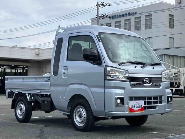 ハイゼットトラックジャンボエクストラ4WD CVT LEDヘッドライト オートライト AHB パワーウィンドウ 電動格納ドアミラー 衝突被害軽減装置 コーナーセンサー オーバーヘッドシェルフ スモークガラス キーフリー ボタンスタート(千葉県)の中古車