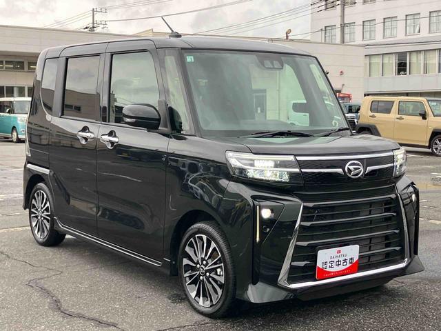 タントカスタムＲＳリミテッドターボ　バックカメラ　ＥＴＣ　全車速追従クルコン　ＬＥＤヘッドライト＆フォグ　オートライト　ＡＤＢ　両側電動スライド　シートヒーター　革巻きハンドル　コ−ナ−センサー　電動駐車ブレーキ　アルミホイール（千葉県）の中古車