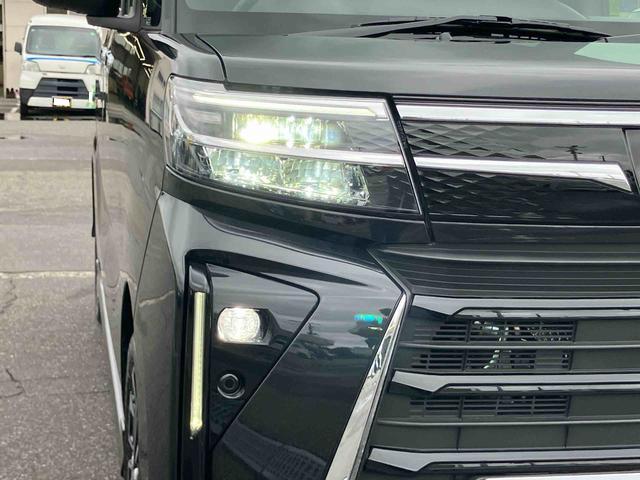 タントカスタムＲＳリミテッドターボ　バックカメラ　ＥＴＣ　全車速追従クルコン　ＬＥＤヘッドライト＆フォグ　オートライト　ＡＤＢ　両側電動スライド　シートヒーター　革巻きハンドル　コ−ナ−センサー　電動駐車ブレーキ　アルミホイール（千葉県）の中古車