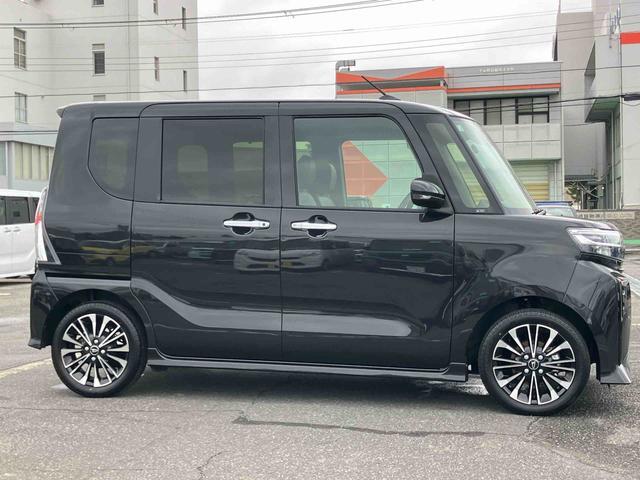タントカスタムＲＳリミテッドターボ　バックカメラ　ＥＴＣ　全車速追従クルコン　ＬＥＤヘッドライト＆フォグ　オートライト　ＡＤＢ　両側電動スライド　シートヒーター　革巻きハンドル　コ−ナ−センサー　電動駐車ブレーキ　アルミホイール（千葉県）の中古車