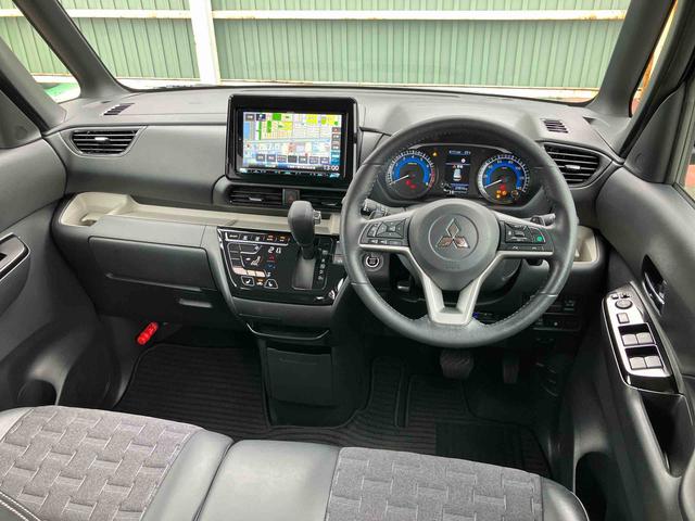 デリカミニT プレミアム9型ナビ/TV/BT/DISC/全周囲カメラ ETC 電子ルームミラー 両側パワスラ ルーフレール 15インチアルミ LEDヘッド/フォグ シート/ステアヒーター リヤサーキュレーター パドルシフト(千葉県)の中古車
