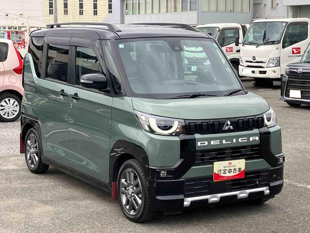 デリカミニT プレミアム9型ナビ/TV/BT/DISC/全周囲カメラ ETC 電子ルームミラー 両側パワスラ ルーフレール 15インチアルミ LEDヘッド/フォグ シート/ステアヒーター リヤサーキュレーター パドルシフト(千葉県)の中古車