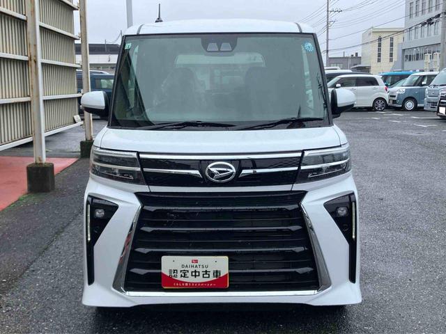 タントカスタムRSスマアシ ダイハツ予防安全機能 オートブレーキホールド付き電動パーキング 前席シートヒータ 上下2段調整式デッキボード 前後コーナーセンサー バニティーミラー付き左右サンバイザー アイドリングストップ(千葉県)の中古車