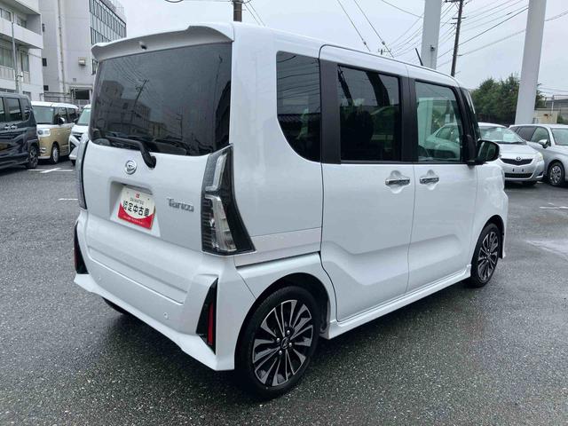 タントカスタムRSスマアシ ダイハツ予防安全機能 オートブレーキホールド付き電動パーキング 前席シートヒータ 上下2段調整式デッキボード 前後コーナーセンサー バニティーミラー付き左右サンバイザー アイドリングストップ(千葉県)の中古車