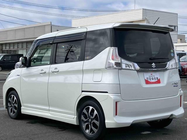 ソリオバンディットハイブリッドMV8型ナビ/TV/DVD/BT/USB ETC 運転席シートヒーター LEDヘッドライト オートライト 革巻ステアリング 両側スライドドア(左側電動) ステアリングリモコン スマートキー ボタンスタート(千葉県)の中古車