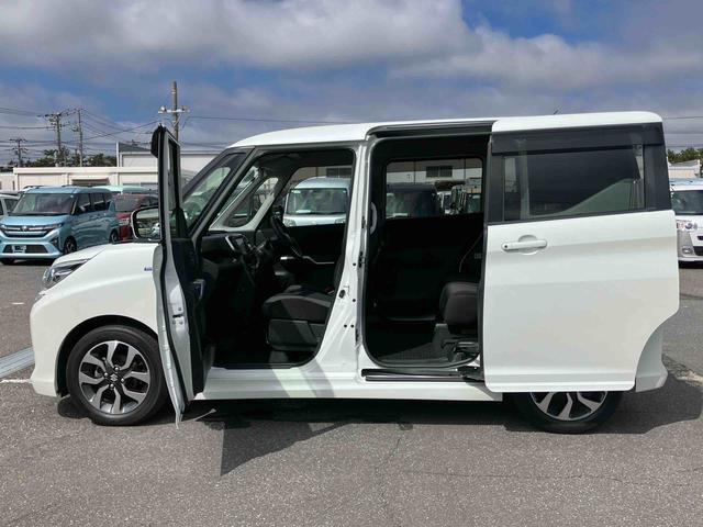 ソリオバンディットハイブリッドMV8型ナビ/TV/DVD/BT/USB ETC 運転席シートヒーター LEDヘッドライト オートライト 革巻ステアリング 両側スライドドア(左側電動) ステアリングリモコン スマートキー ボタンスタート(千葉県)の中古車