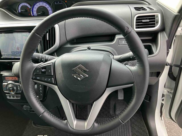 ソリオバンディットハイブリッドMV8型ナビ/TV/DVD/BT/USB ETC 運転席シートヒーター LEDヘッドライト オートライト 革巻ステアリング 両側スライドドア(左側電動) ステアリングリモコン スマートキー ボタンスタート(千葉県)の中古車