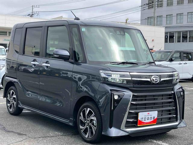タントカスタムＸリミテッドＥＴＣ　バックカメラ　全車速追従クルコン　ＬＥＤヘッドライト　オートライト　両側電動スライドドア　衝突被害軽減ブレーキ　シートヒーター　コ−ナ−センサー　電動駐車ブレーキ　キーフリー　アルミホイール（千葉県）の中古車