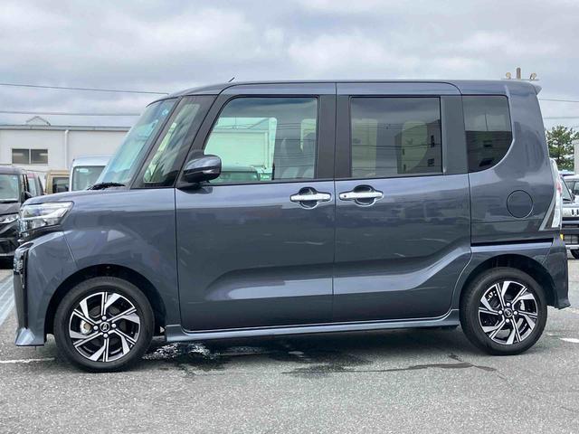 タントカスタムＸリミテッドＥＴＣ　バックカメラ　全車速追従クルコン　ＬＥＤヘッドライト　オートライト　両側電動スライドドア　衝突被害軽減ブレーキ　シートヒーター　コ−ナ−センサー　電動駐車ブレーキ　キーフリー　アルミホイール（千葉県）の中古車