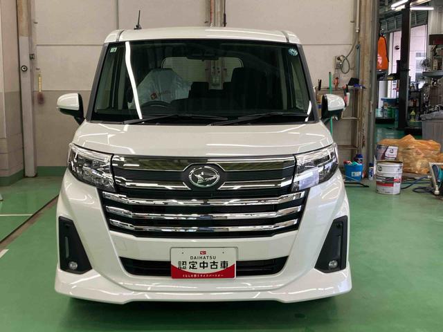 トールカスタムＧスマアシ　ダイハツ予防安全機能　アダプティブクルーズコントロール　スマホ連携９インチディスプレイオーディオ　ＵＳＢ接続　ＨＤＭＩ接続　ブルートゥース対応　前後コーナーセンサー　電動パーキングブレーキ（千葉県）の中古車