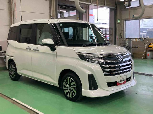 トールカスタムＧスマアシ　ダイハツ予防安全機能　アダプティブクルーズコントロール　スマホ連携９インチディスプレイオーディオ　ＵＳＢ接続　ＨＤＭＩ接続　ブルートゥース対応　前後コーナーセンサー　電動パーキングブレーキ（千葉県）の中古車