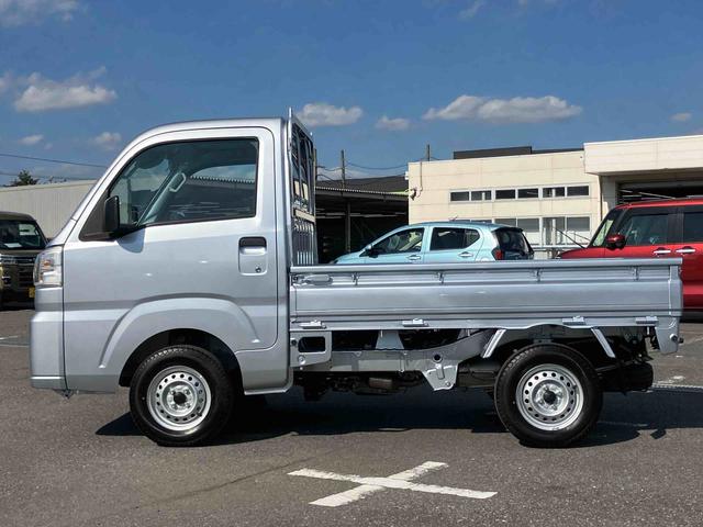 ハイゼットトラックスタンダード2WD CVT 衝突被害軽減装置 前後コーナーセンサー オートライト オートハイビーム ハロゲンヘッドランプ 荷台三方開 バッテリーカバー アイドリングストップ マニュアルAC スピーカー一体型ラジオ(千葉県)の中古車
