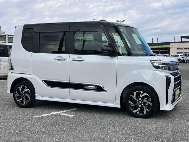 タントカスタムX10型ナビ/TV/BT/DISC/バックカメラ 前後ドラレコ ETC 両側パワスラ 14インチアルミ LEDヘッド/フォグ シートヒーター 上下2段調節式デッキボード 衝突被害軽減ブレーキ(千葉県)の中古車