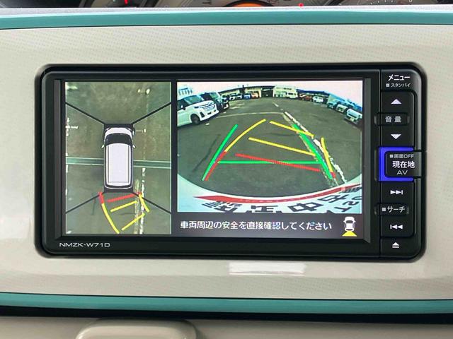 ムーヴキャンバスＧメイクアップＶＳ　ＳＡIIIナビ／地デジ／ＤＶＤ／ＢＴ／ＵＳＢ　全周囲カメラ　ＥＴＣ　運転席シートヒーター　ＬＥＤヘッドライト　オートライト　オートハイビーム　スマートアシスト３　フロントガラスディアイサー　両側電動スライドドア（千葉県）の中古車