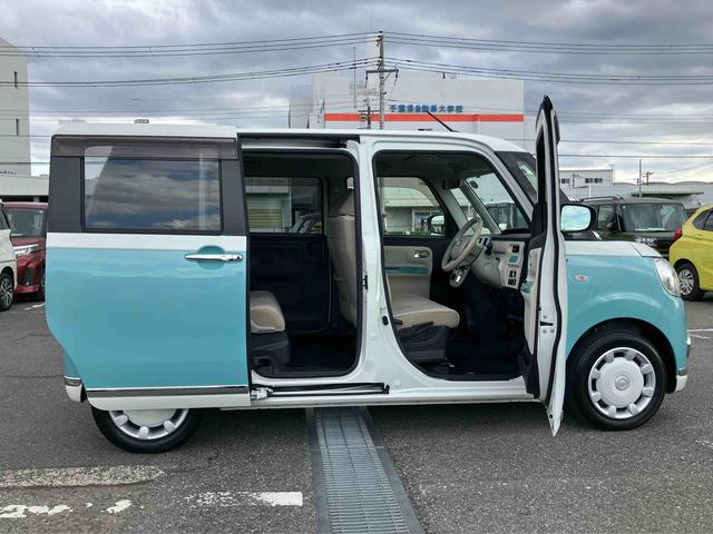 ムーヴキャンバスＧメイクアップＶＳ　ＳＡIIIナビ／地デジ／ＤＶＤ／ＢＴ／ＵＳＢ　全周囲カメラ　ＥＴＣ　運転席シートヒーター　ＬＥＤヘッドライト　オートライト　オートハイビーム　スマートアシスト３　フロントガラスディアイサー　両側電動スライドドア（千葉県）の中古車