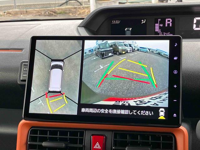 タントファンクロス10型ナビ/TV/BT/DISC/全周囲カメラ 前後ドラレコ ルーフレール 両側パワスラ 14インチアルミ LEDヘッド/フォグ シートヒーター 電動駐車ブレーキ 上下2段調節式デッキボード(千葉県)の中古車
