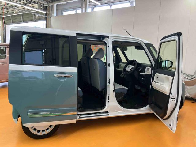 ムーヴキャンバスストライプスＧスマアシ　ダイハツ予防安全機能　置きラクボックス　ホットカップホルダー　オートブレーキホールド付き電動パーキング　前席シートヒーター　オートライト　オートハイビーム　ＬＥＤヘッドライト（千葉県）の中古車
