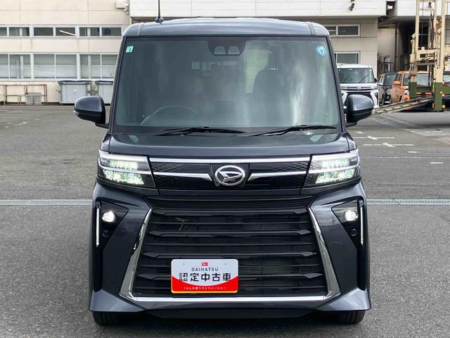 タントカスタムＲＳリミテッドターボ　バックカメラ　ＥＴＣ　全車速追従クルコン　ＬＥＤヘッドライト＆フォグ　オートライト　ＡＤＢ　両側電動スライド　シートヒーター　革巻きハンドル　コ−ナ−センサー　電動駐車ブレーキ　アルミホイール（千葉県）の中古車