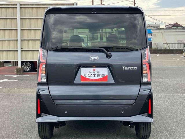 タントカスタムＲＳリミテッドターボ　バックカメラ　ＥＴＣ　全車速追従クルコン　ＬＥＤヘッドライト＆フォグ　オートライト　ＡＤＢ　両側電動スライド　シートヒーター　革巻きハンドル　コ−ナ−センサー　電動駐車ブレーキ　アルミホイール（千葉県）の中古車