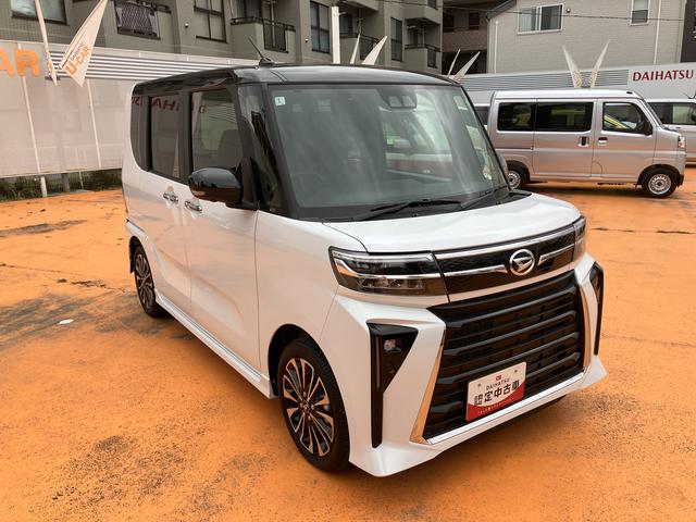 タントカスタムＲＳ　パノラマモニター対応　ブラックルーフ（東京都）の中古車