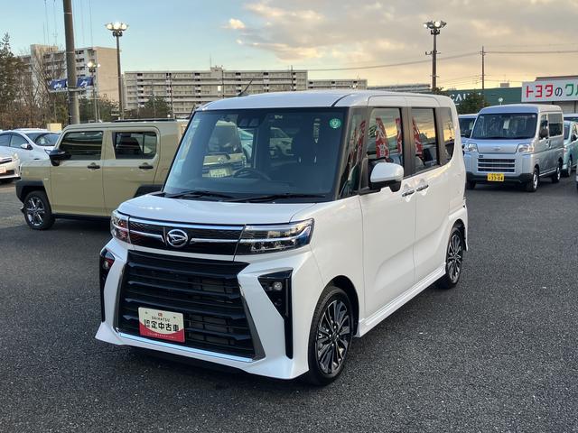 タントカスタムＲＳ　９インチナビ　ドラレコ　パノラマモニター（東京都）の中古車