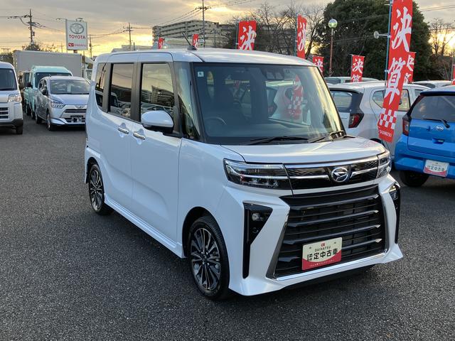 タントカスタムＲＳ　９インチナビ　ドラレコ　パノラマモニター（東京都）の中古車