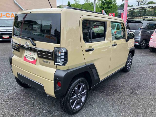 タフトＧ　ダーククロムベンチャー保証　新車保証・まごころ保証　１年間・走行距離無制限付き（東京都）の中古車
