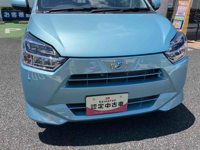ミライースＸ　リミテッドＳＡIIIＬＥＤヘッドランプ　電動格納式ドアミラー　キーレスエントリー　１４インチラジアルタイヤ　ＡＭ／ＦＭ付きＣＤステレオ　バックカメラ　リヤワイパー　４スピーカー　エコドライブアシスト照明（東京都）の中古車