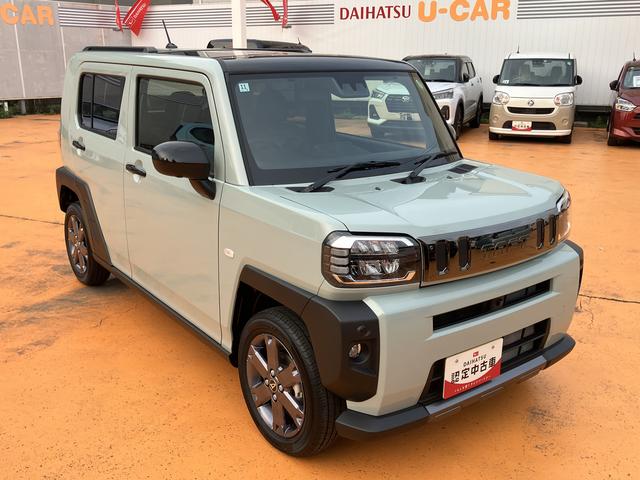 タフトＧターボ　ダーククロムベンチャー　パノラマモニター対応ＣＤチューナー　保証　新車保証・まごころ保証　１年間・走行距離無制限付き（東京都）の中古車