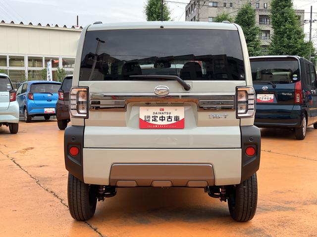 タフトＧターボ　ダーククロムベンチャー　パノラマモニター対応ＣＤチューナー　保証　新車保証・まごころ保証　１年間・走行距離無制限付き（東京都）の中古車