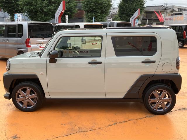 タフトＧターボ　ダーククロムベンチャー　パノラマモニター対応ＣＤチューナー　保証　新車保証・まごころ保証　１年間・走行距離無制限付き（東京都）の中古車