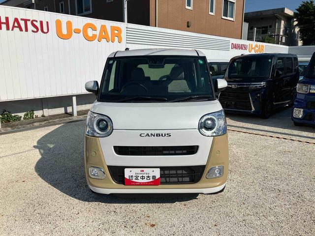 ムーヴキャンバスストライプスＧ　両側電動スライド　シートヒーター保証　新車保証・まごころ保証　１年間・走行距離無制限付き（東京都）の中古車