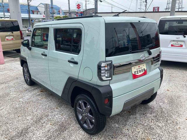 タフトＧダーククロムベンチャー　ＬＥＤヘッドランプ　キーフリー保証　新車保証・まごころ保証　１年間・走行距離無制限付き　電動パーキングブレーキ　前席シートヒーター　キーフリーシステム　ＬＥＤヘッドランプ　ＬＥＤフォグランプ　ＵＳＢ電源ソケット（東京都）の中古車