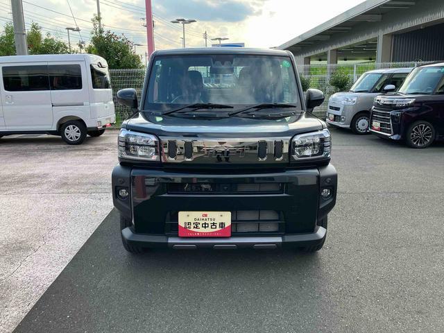 タフトＧターボ　ダーククロムベンチャー　パノラマモニター搭載！保証　新車保証・まごころ保証１年間・走行距離無制限付　走行距離２，１８３ｋｍ　ＣＤチューナー　パノラマモニター　アダブティブクルーズコントロール　電動パーキング　１５インチアルミホイール　スマートキー（東京都）の中古車