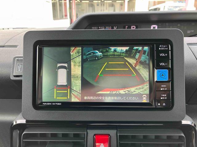 タントカスタムＲＳ　７インチ純正ナビゲーション搭載！保証　新車保証・まごころ保証　１年間・走行距離無制限付き・　走行距離２，２７１ｋｍ　・７インチ純正ナビゲーション　パノラマモニター　両側電動スライドドア　１５インチアルミホイール　ＬＥＤヘッドライト（東京都）の中古車