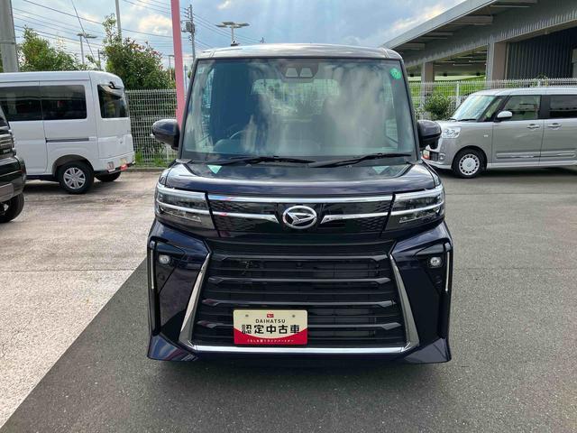 タントカスタムＲＳ　７インチ純正ナビゲーション搭載！保証　新車保証・まごころ保証　１年間・走行距離無制限付き・　走行距離２，２７１ｋｍ　・７インチ純正ナビゲーション　パノラマモニター　両側電動スライドドア　１５インチアルミホイール　ＬＥＤヘッドライト（東京都）の中古車