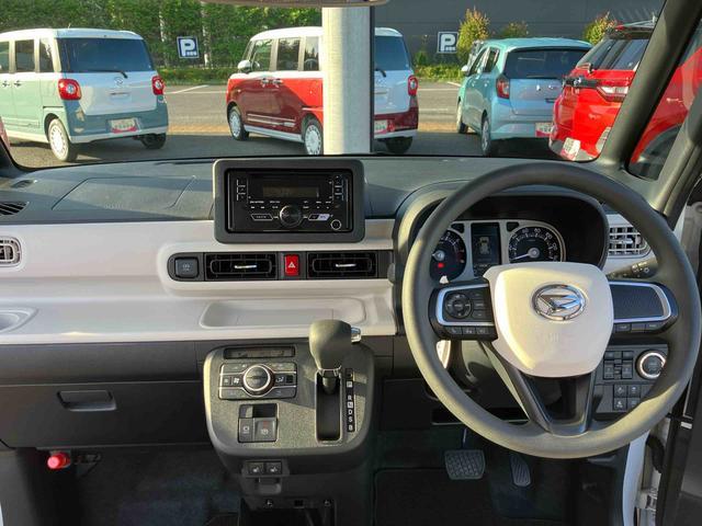 ムーヴキャンバスストライプスＧ　ＣＤステレオ　電動パーキングブレーキ保証　新車保証・まごころ保証　１年間・走行距離無制限付き（東京都）の中古車