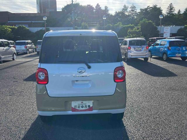 ムーヴキャンバスストライプスＧ　ＣＤステレオ　電動パーキングブレーキ保証　新車保証・まごころ保証　１年間・走行距離無制限付き（東京都）の中古車